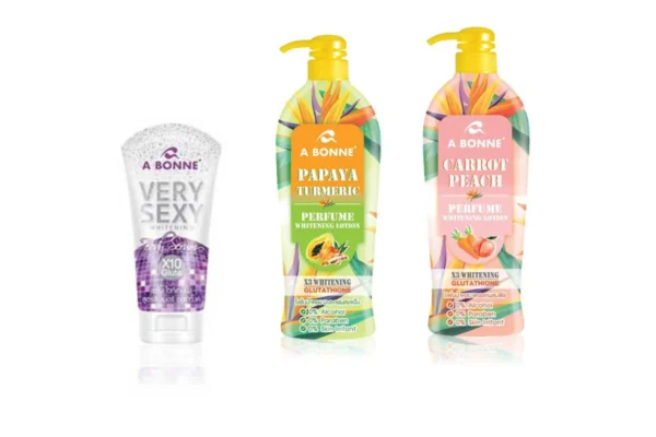 A BONNE' Perfume Whitening Lotion & Whitening Serum
