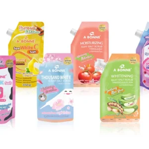 A BONNE' Whip Foam Soap + Moisturizer Silky Salt Scrub