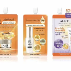 ALESE Cream, Serum, and Sunscreen