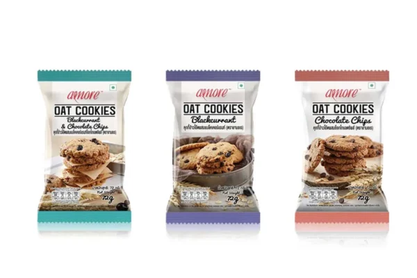AMORE, Oat Cookies with Blackcurrant & Chocolate Chips