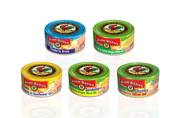 AYAM Canned Tuna in Brine and Olive Oil