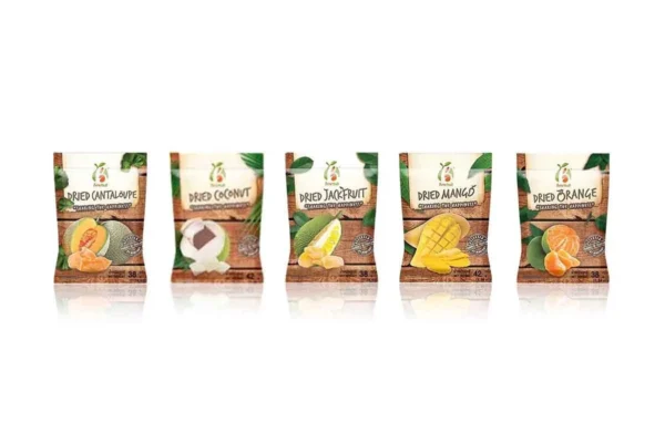 BENEFRUIT Thai Dried Fruit in Wooden Bags