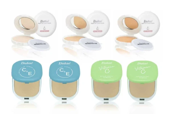 BUTAE' Facial Powder, Oil Control, C&E Moisturizing and Brightening