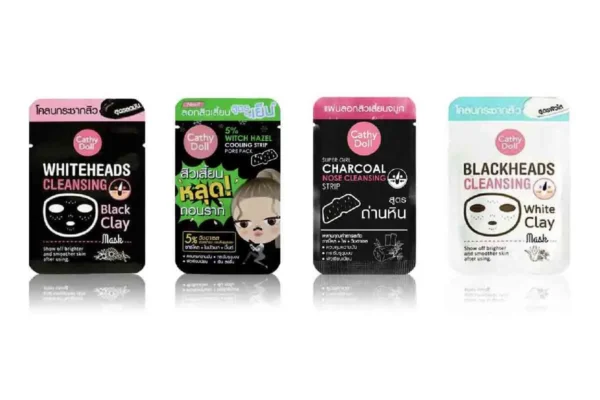 CATHY DOLL Cleansing Masks and Nose Strips
