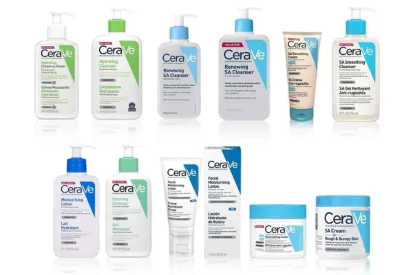 CERAVE Cleanser, Cream,and Lotion
