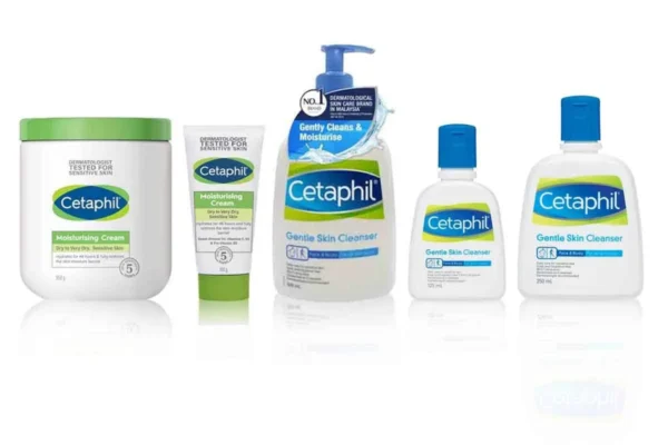 CETAPHIL Moisturizing Cream and Gentle Skin Cleanser