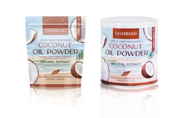 CHARMAR 100% Natural Coconut Oil Powder