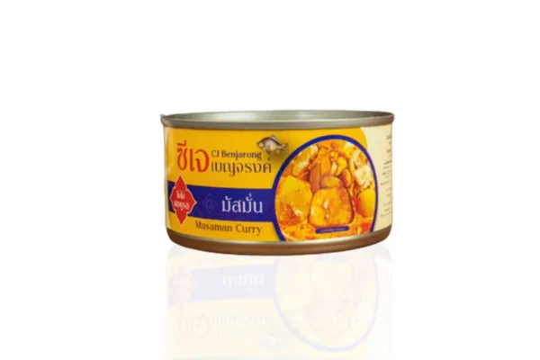 CJ Farm Canned Mussamun Fried Tilapia Fish, Ready to Eat