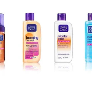 CLEAN & CLEAR Facial Wash, Makeup Remover, and Toner