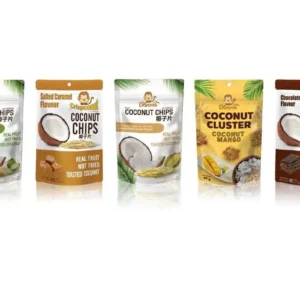 CRISPCONUT Crunchy Coconut Chips with Favorite Flavors