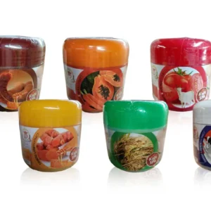 D-NE Nano Salt Spa Scrub, Whitening Scrub with Fruits and Herbs Extracted