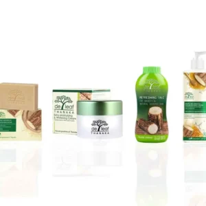 DE LEAF THANAKA Whitening Soap, Cream, Moisturizer & Shower Gel