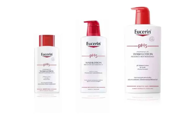 EUCERIN pH5 Wash Lotion, Perfume Free, Paraben Free