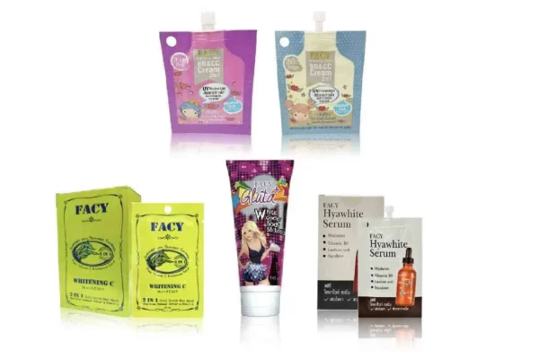 FACY Facial Serum and Whitening Body Lotion