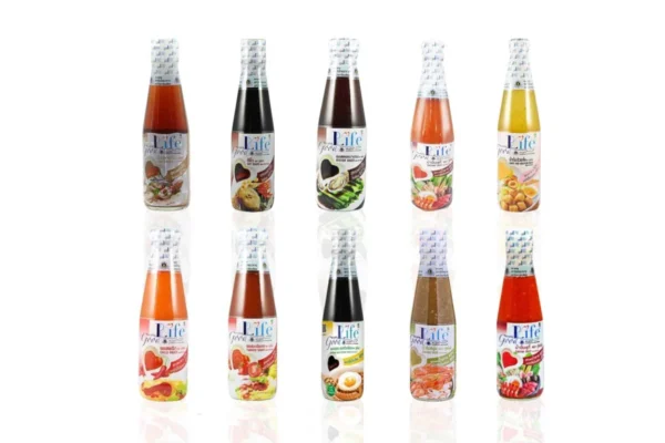 GOOD LIFE Low Sodium Sauce & Seasonings, Healthy & Keto-Friendly - 200 ml x 24 bottles