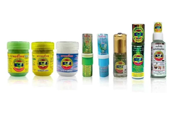 HONG THAI Herbal Inhalant, Inhaler, and Oil Spray