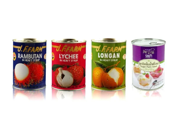 J.F. FARM, Canned Fruits in Syrup