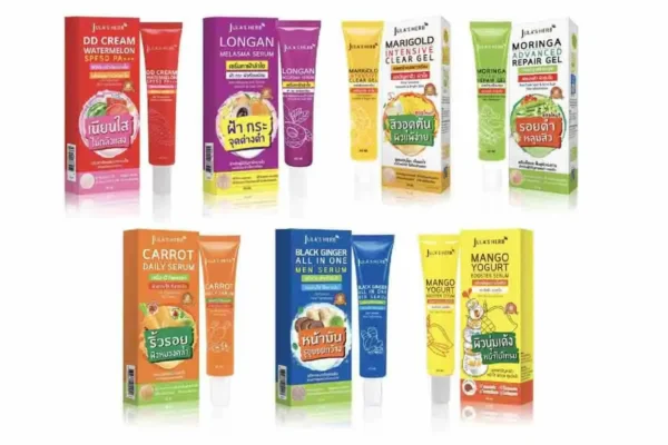 JULA'S HERB Facial Cream with Variety of Formulas, in Tube