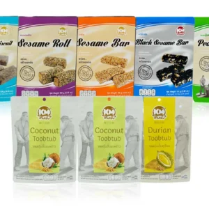 KM SNACK, Seasame Bar Peanut Bar & Toobtub