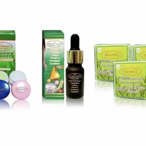 MEYYONG Seaweed Cream, Serum, and Soap