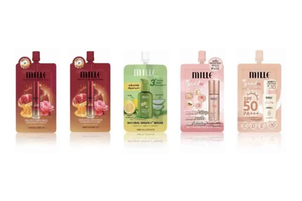 MILLE Serum and Sunscreen