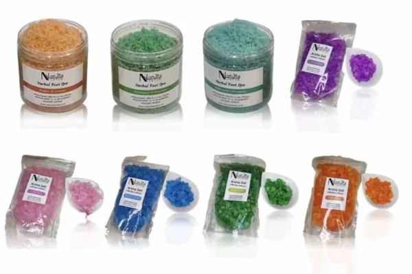NATURAL SENSE Herbal Foot Salt Spa Aroma