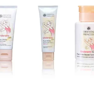 ORIENTAL PRINCESS Underarm Care Cream, Scrub and Toning