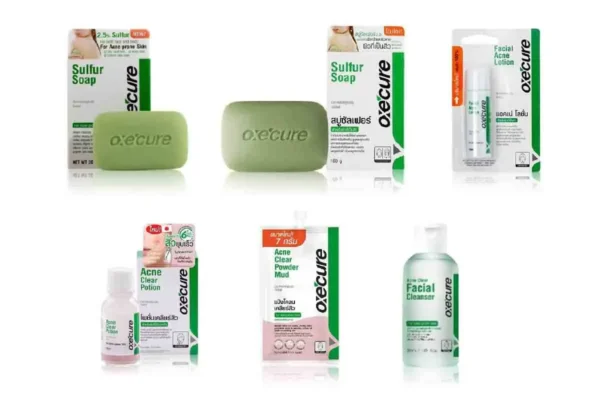 OXE' CURE Acne Soap, Lotion and Facial Cleanser for Acne Treament