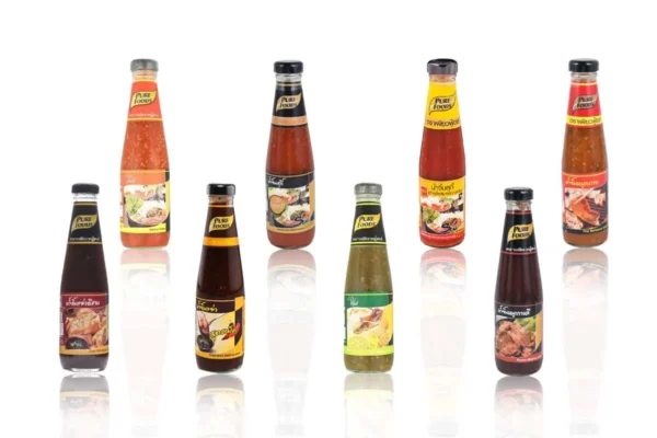 PURE FOODS Dipping Sauces with Variety of Recipes in Bottle