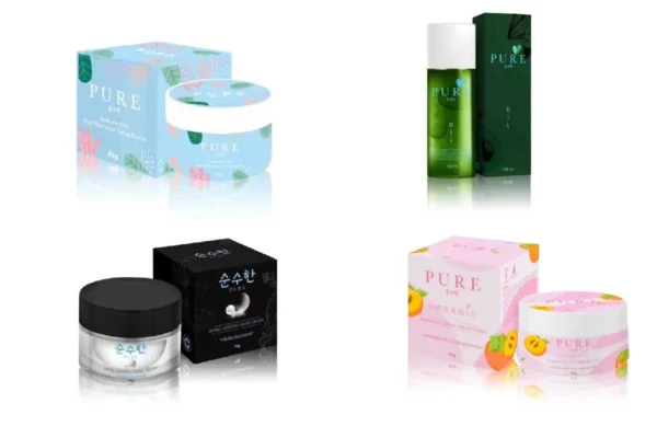 PURE Underarm Care, Oil, Night Cream, and Body Brightening Cream