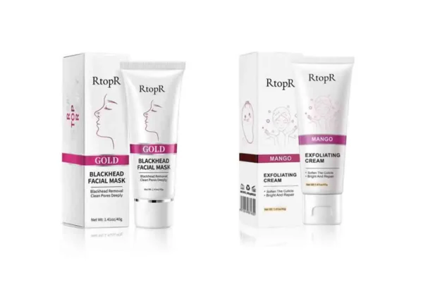 RTOPR Exfoliating Cream and Blackhead Facial Mask