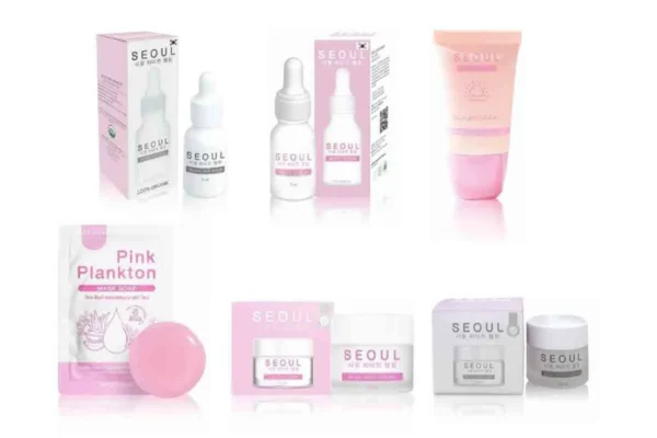 SEOUL Cream, Serum, Soap, and Sunscreen