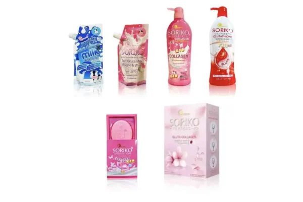 SORIKO Collagen and Glutathione Skincare