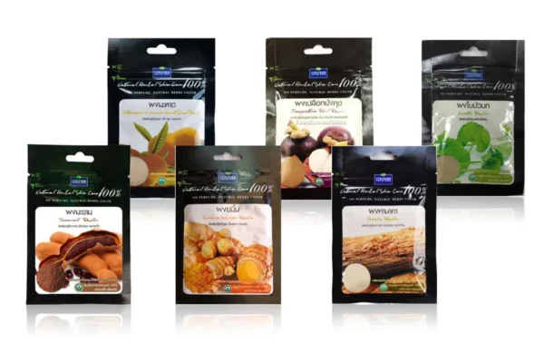 SUPAPORN Facial Scrub Powder, Natural Herbal Skincare