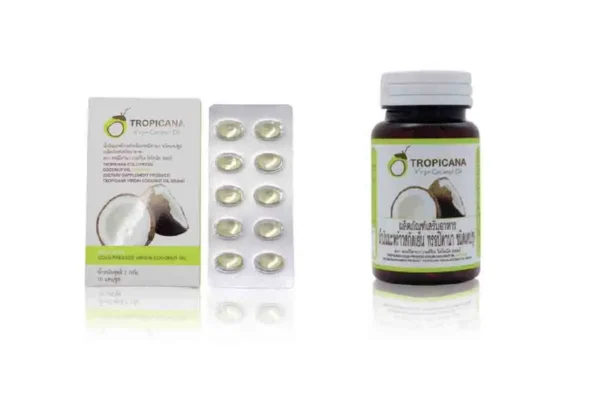 TROPICANA Cold Press Coconut Oil Capsule