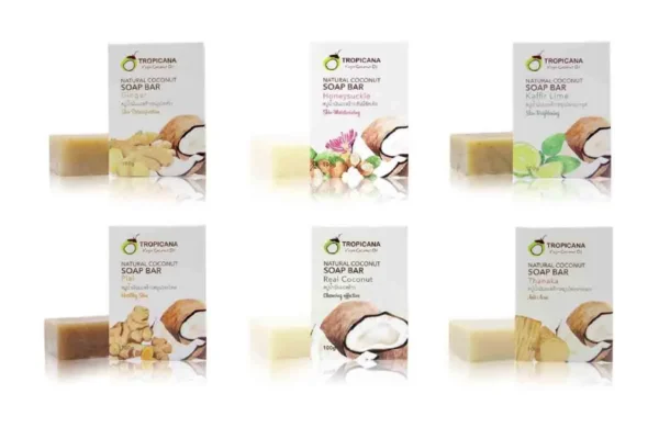 TROPICANA Natural Coconut Soap Bar