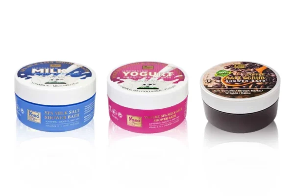 YOKO Spa Salt Shower Bath in Jar