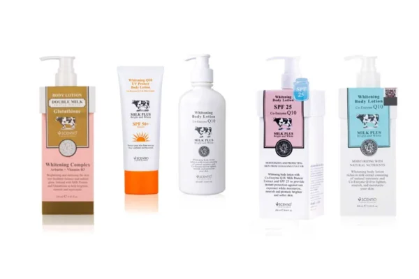 SCENTIO Milk Lotion Plus Whitening Q10